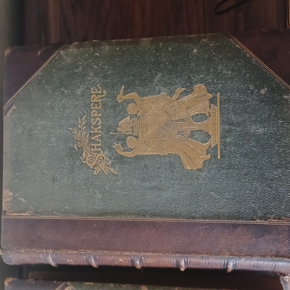 SHAKSPERE BOOK TWO VOLUMES. 1873-1876 - Picture 2 of 3